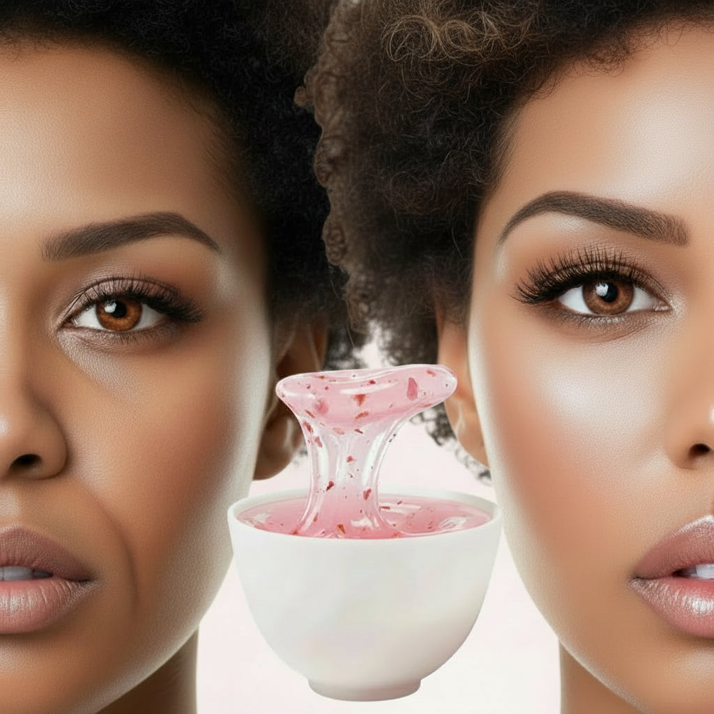 Rose Collagen Jelly Face Mask Powder