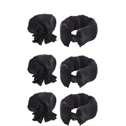 Satin Heatless Curling Set