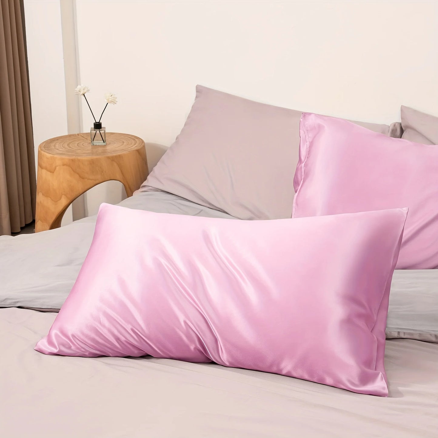 Aura & Glow™ Satin Beauty Pillowcase Set