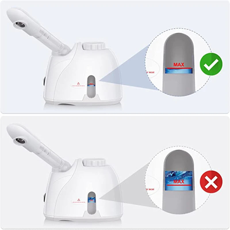 Aura & Glow™ Spa Facial Steamer