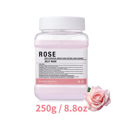 Rose Collagen Jelly Face Mask Powder