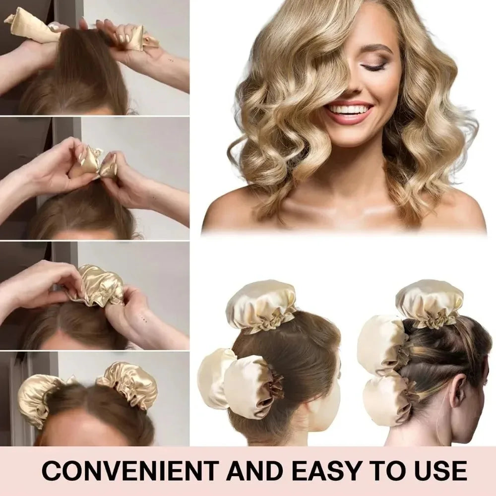 Satin Heatless Curling Set