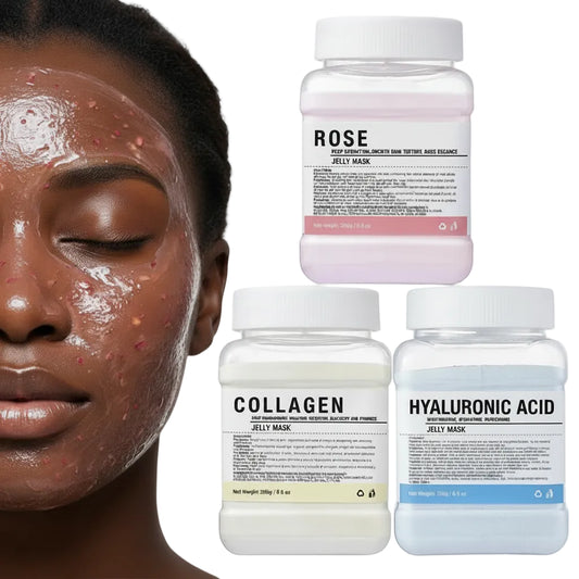 Rose Collagen Jelly Face Mask Powder